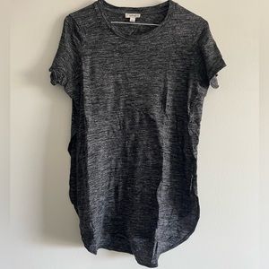 Aritzia Wilfred Capucine Shirt in Heather Grey